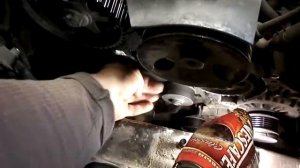 Opel Antara 2.0 diesel. Замена ремня ГРМ.