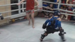 Тайский бокс у детей.СК Булат- СК Синтяо спарринги.Дети- Муай Тай-2015