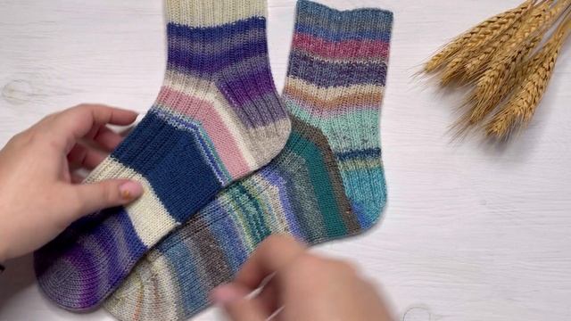 Носки из остатков пряжи #puzzle_socks Вам тоже нужно связать смотреть онлайн