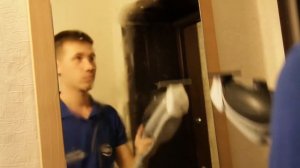 Паровая швабра KITFORT KT-1001 чистка зеркала