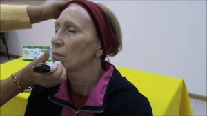 Массаж лица прибором Исюэтун