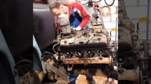 Разбор мотора газ-53 @gaz_53_redneck