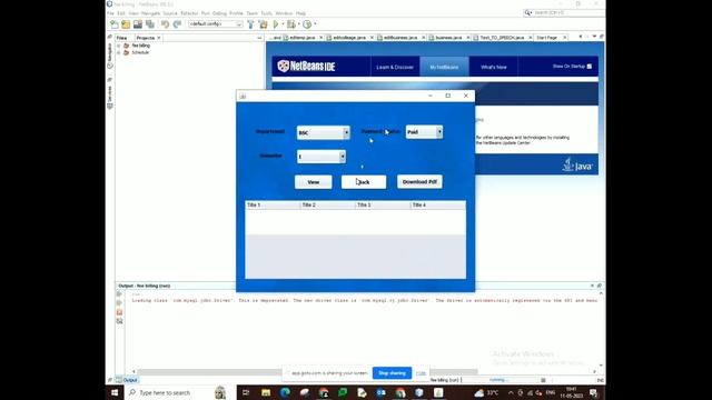 Fees Management System Using Java In Tamil | Final Year Projects | Java Console Application смотреть онлайн