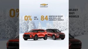Chevy Boxing Week Savings