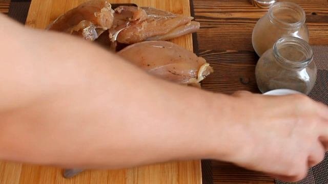 Вяленая куриная грудка или бастурма из курицы.Basdırma. Բաստուրմա.Pastırma