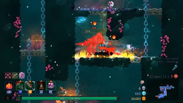 Двойное копье и снова с мили в Дендрарий :D / 20 обновление (Альфа) / (5BC) / Dead Cells прохождени смотреть онлайн