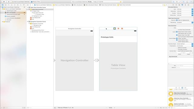 Lesson #1 | How to Use Simple TableView In Swift смотреть онлайн