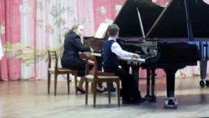 И.Беркович, Концерт №2 До мажор для фортепиано с оркестром, II и III части