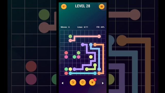 Connect the dots - Line Puzzle game Expert level 28 #shorts