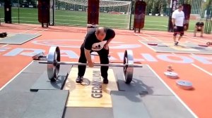 ВАДИМ ИЩЕЙКИН: "РАЗМИНАТЬСЯ НАДО!" ГИРЕВОЙ АЛЬМАНАХ-2018.ONE-HAND 115 KG APOLLON'S WHEELS DL ATTEMP