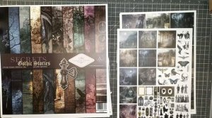 Présentation des nouveautés ITD Collection Gothic complète :  #scrapbooking #gothic @itdcollection