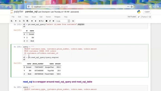 Collaborating SQL with Pandas and Python | sqlalchemy | StepUp Analytics