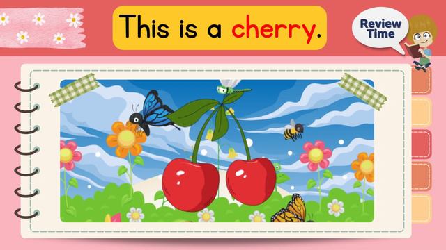 Learn to Read - 008  Fruits 4 | English Reading Practice | Simple sentences | Learn English for kid