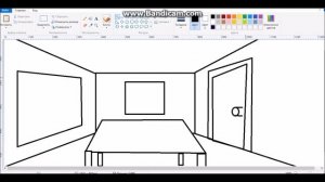 КАК РИСОВАТЬ 3D КОМНАТУ