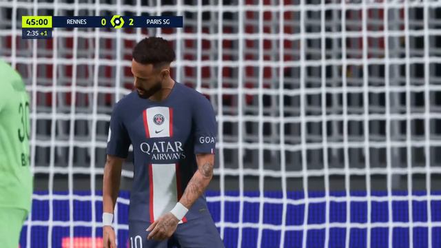 FIFA 23 - PSG Vs Rennes | Messi Long Run Goal | Ligue 1 Uber Eats | Digital Footballer | HD Gamepla смотреть онлайн