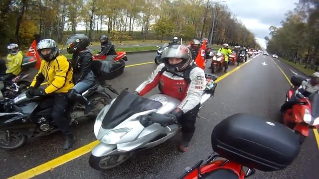 Закрытие сезона HONDA VFR CLUB RUSSIA 2012 смотреть онлайн