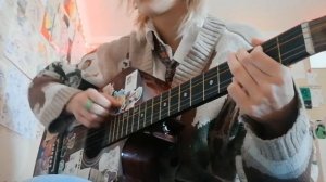 we fall in live in October - girl in red. (кавер/cover)