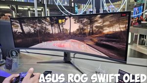 Огромный монитор Asus ROG Swift Oled (PG49WCD) первый обзор на русском