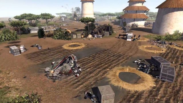 CLONE TROOPER ORDER 66 ON RAHM KOTA - Men of War: Star Wars Mod смотреть онлайн