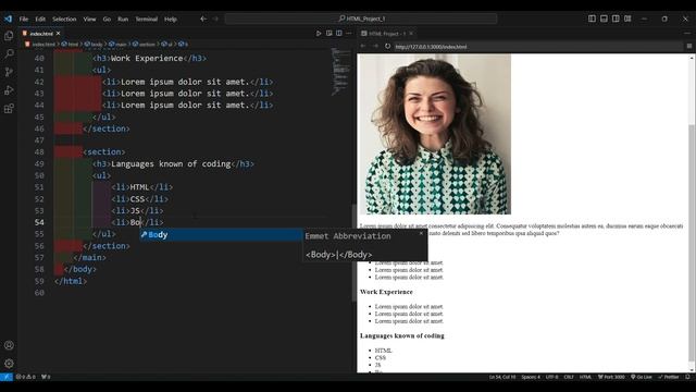 Project - 1/5 Using only BASIC HTML TAGS |  WEB DEVELOPMENT | FRONTEND DEVELOPER | 2023