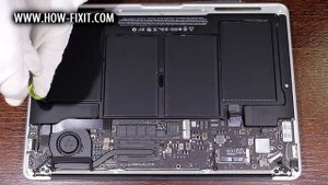 Apple MacBook Air A1466 disassembly and battery replace, как разобрать и поменять батарею ноутбука