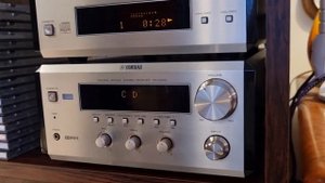 YAMAHA RX-E400 YAMAHA CDX-E400 midi set high fidelity -test-