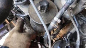 Как снять насос Гура на Mercedes-Benz W124