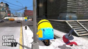 Evolution of Minions in GTA Games | MINION MOD in Grand Theft Auto