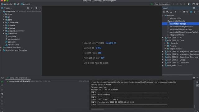 AEM Tutorial #2 | AEM 6.5 Project | Setup Local AEM development environment using intelliJ IDEA смотреть онлайн