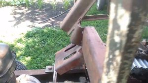 установка рулевой калонки, насоса-дозатора и распределителя на самодельный минитрактор