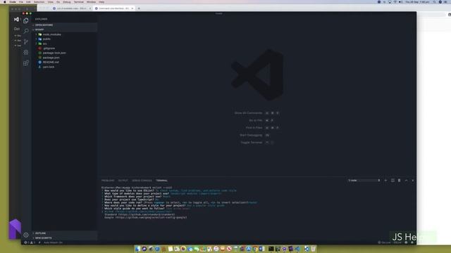 Configure eslint on VSCode смотреть онлайн