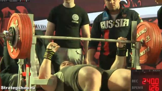 Никитенко Артем WRPF 2016 Первая попытка 240кг смотреть онлайн