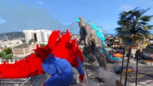 SPIDER GODZILLA VS GODZILLA 2021 - MONSTER BATTLE