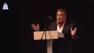 Василий Ирзабеков, писатель, публицист, филолог, на открытии Рождественских чтений в Волгограде