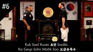 Kuk Sool Kwan Hapkido Advanced Wrist Techniques: Ko Geup Sohn Mohk Soo 1-10