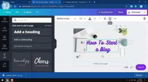 how to make youtube thumbnails using canva for free