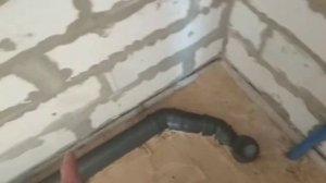 Канализация по песку в доме