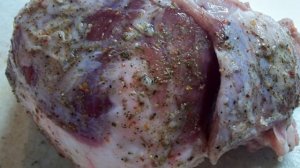 Мясо на кости в духовке