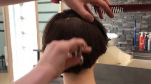 Как филировать филировочными ножницами ?