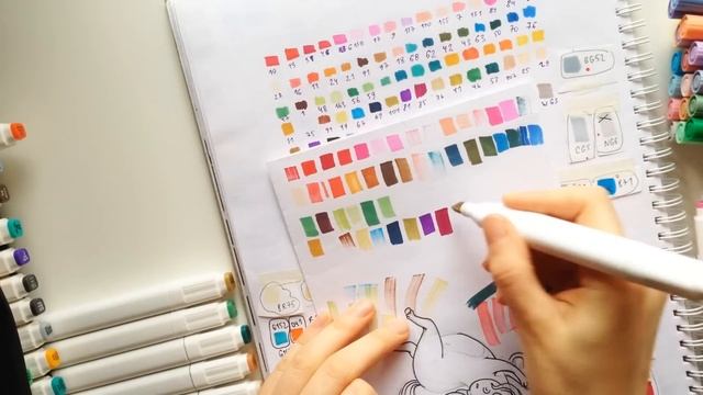 TOUCHFIVE | Огромный набор из 80 цветов | Что происходит с маркерами через год смотреть онлайн