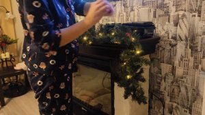 Новогоднее украшение камина. Какие огорчения меня ожидали?