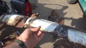 Гнила ВАЗ 2109 не проблема! Варим дно!