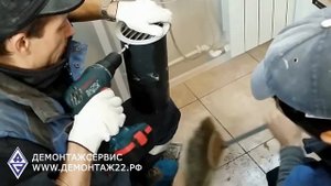 Нестандартный монтаж приточного клапана КПВ -125