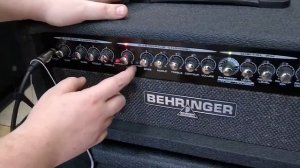 Teste Cabeçote Behringer VT100FXH com a Guitarra Tagima Edu Ardanuy EA-PRO 3 com o Magão