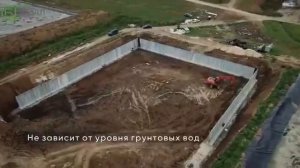 «Навозохранилище из Т-панелей «Бетал» в АО «Шихобалово» Юрьев-польского района Владимирской области