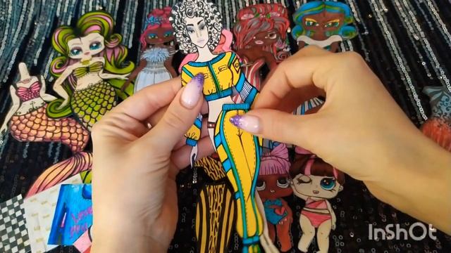 #бумажныекуклы ? НОВЫЕ БУМАЖНЫЕ КУКЛЫ ⭐ обзор⭐ #бумажныекуклы #paperdolls