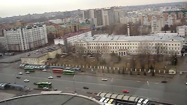 Обалденный вид из окна отеля Корстон Казань Awesome view from the window of the Korston Kazan hotel