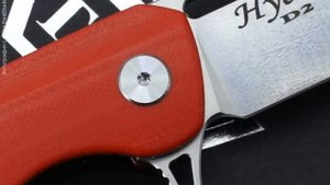 Складной нож Кизляр-ТД Нус, сталь D2, рукоять красная G10