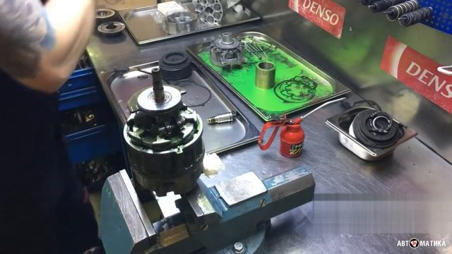 BMW X6 E71 / 7 F01, F02 3,5i ремонт компрессора кондиционера. Замена муфты смотреть онлайн