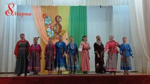Фольклорный ансамбль "Любава" с песней Белый лебедь летал.